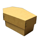 CAJA ATAUD CON VENTANA KFT (PAQ DE 10 PEZAS)