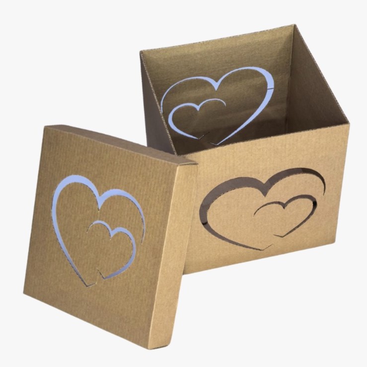 CUBO 22 KFT CORAZONES (PAQ DE 10 PZAS)