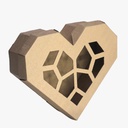 CAJA CORAZON CH KFT VENTANA (PAQ DE 10 PZAS)