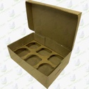 CUPCAKE 6 KFT C/INSERTO (PAQ DE 5 PZAS)