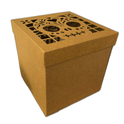 [CL0011] CUBO 22 KFT CALAVERA EN TAPA (PAQ DE 10 PEZAS)