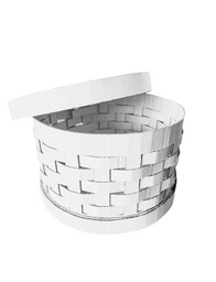 [CL0053] ESTUCHE REDONDO BCO (PAQ DE 5 PZAS)